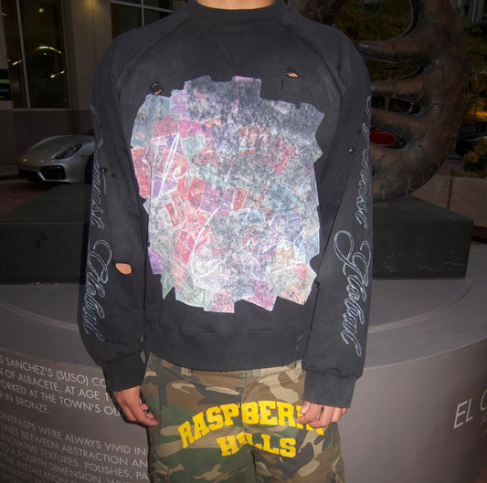 FADING STAMPS CREWNECK
