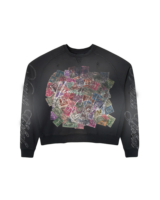 FADING STAMPS CREWNECK